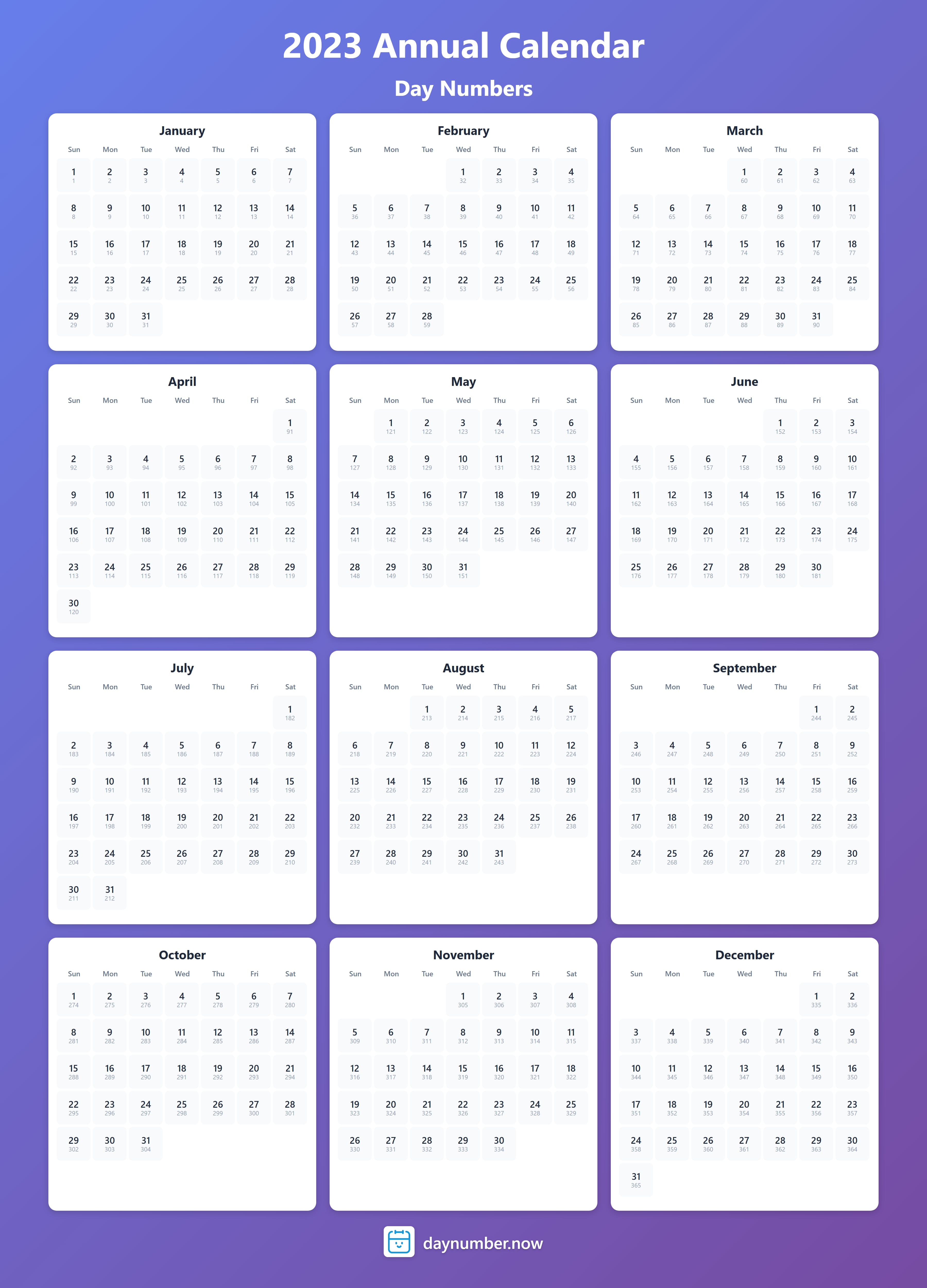 2023-day-numbers-Calendar-en-bg-bluepurple-day-number