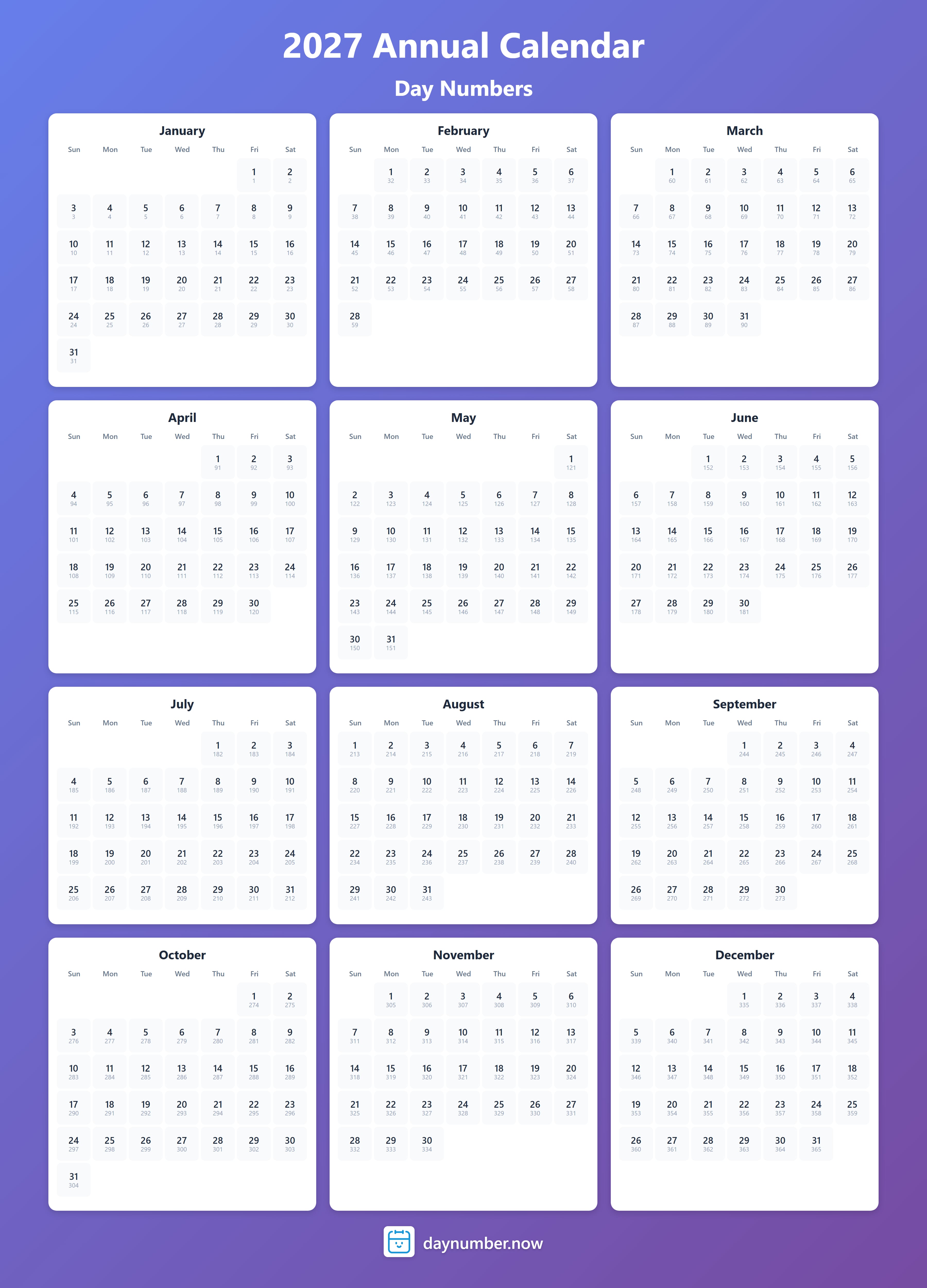 2027-day-numbers-Calendar-en-bg-bluepurple-day-number